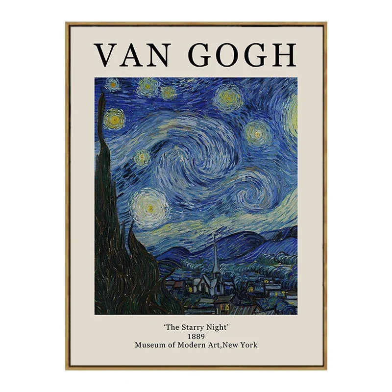 Vintage Famous Van Gogh Monet Matisse Picasso Prints