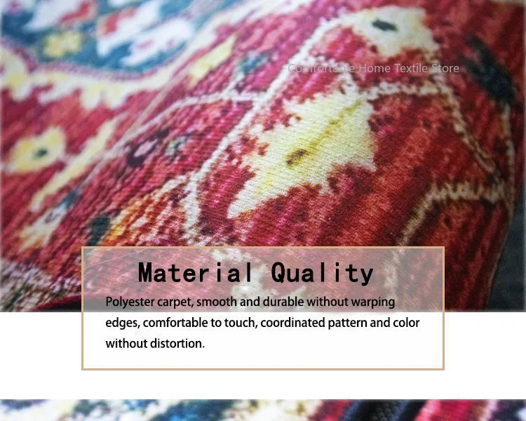 Persian Style Carpet for Living Room Bedroom Carpet Non-slip Bedside  200x300