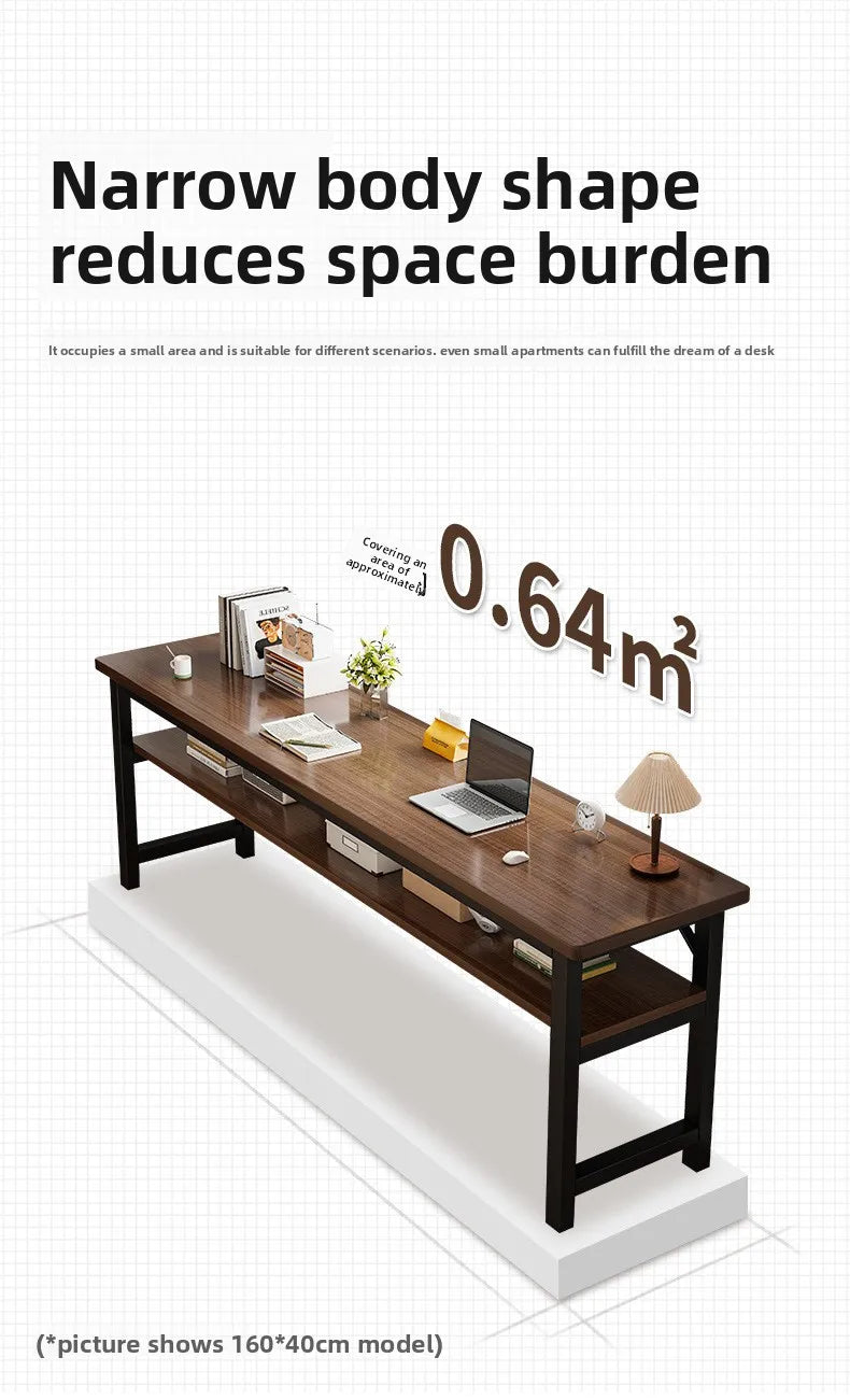Modern Compact Dining Table Study Desk Narrow Space Saving Kitchen Table