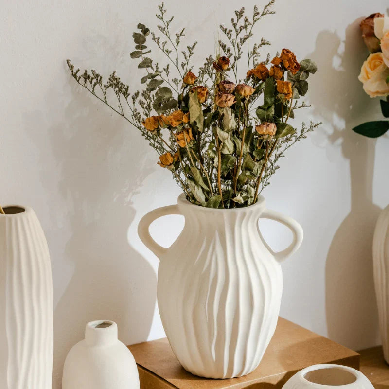 Ceramics Nordic Vase Flower Vase Bedroom Kitchen Tabletop