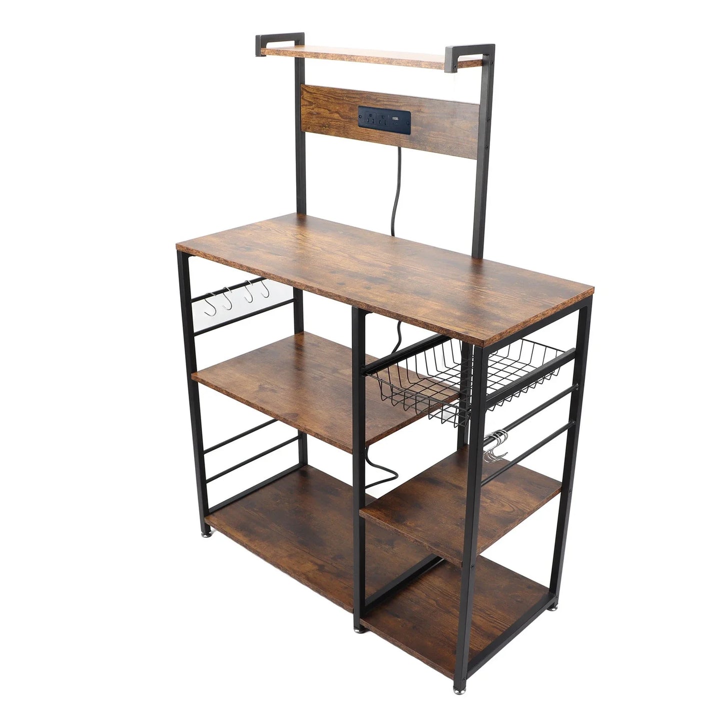 （Clearance Deal）Kitchen Bakers Rack Multi Layer Microwave Oven Stand