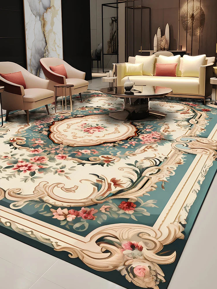 Pastoral Style Carpets for Living Room Bedroom Decor