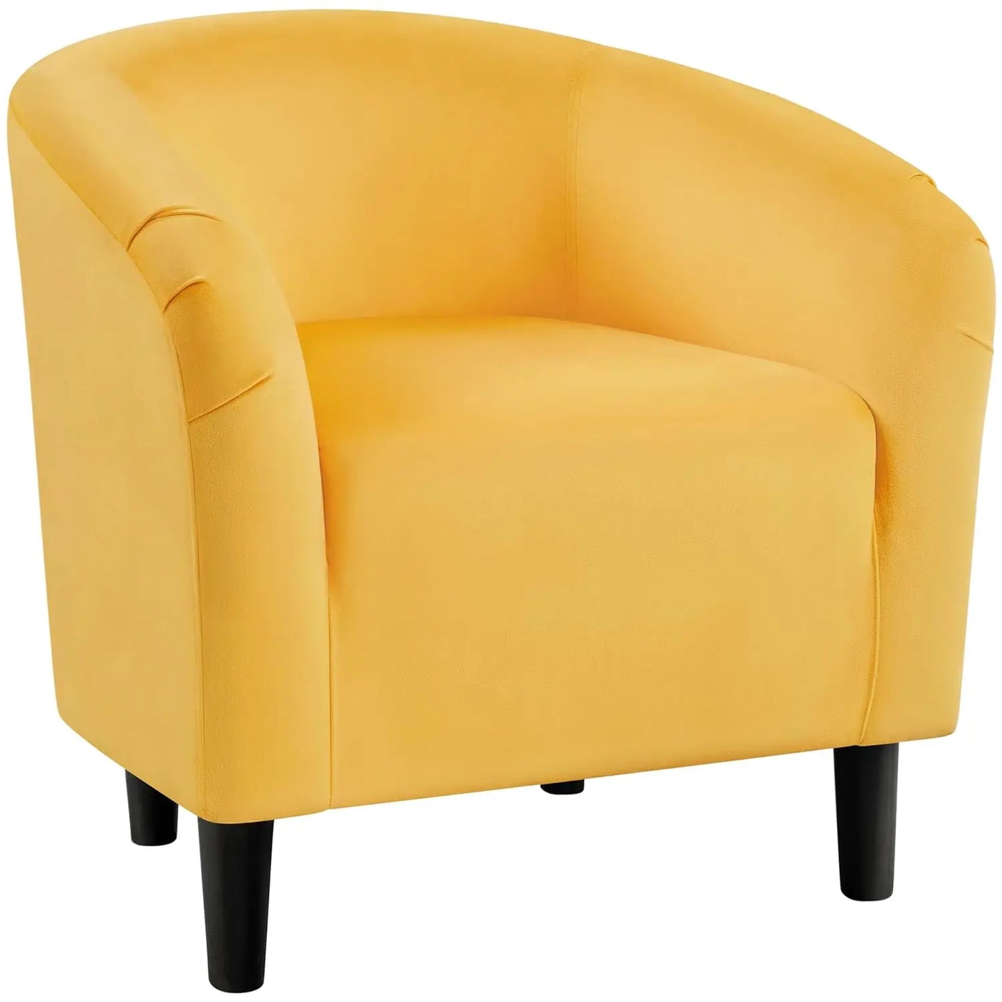 Barrel Chair, Modern Accent Chair Comfy Velvet Chair  for Living Room Bedroom Office,