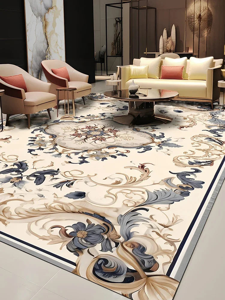 Pastoral Style Carpets for Living Room Bedroom Decor