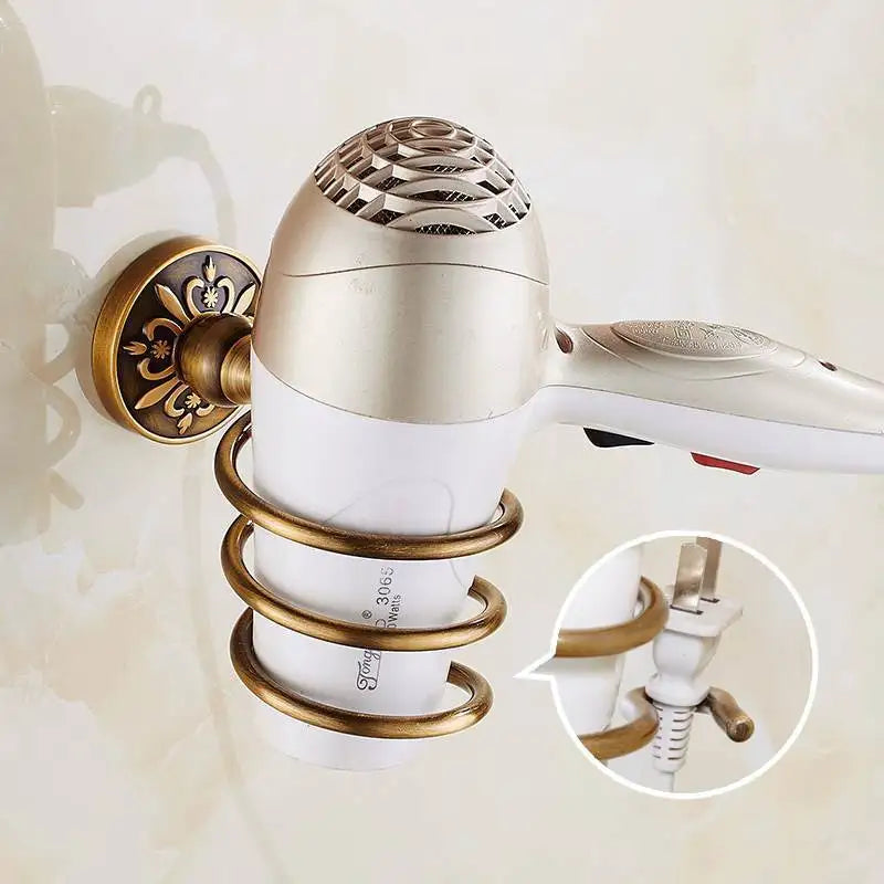 Tuqiu Antique Bathroom Hardware Towel Rack,Paper holder Toilet Brush Holder,hooks