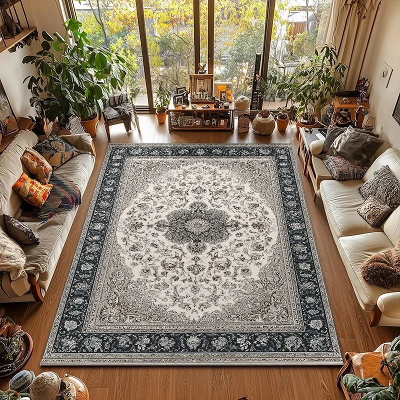 RAKKS Retro Style Rugs for Bedroom Large Area Living Room Decoration