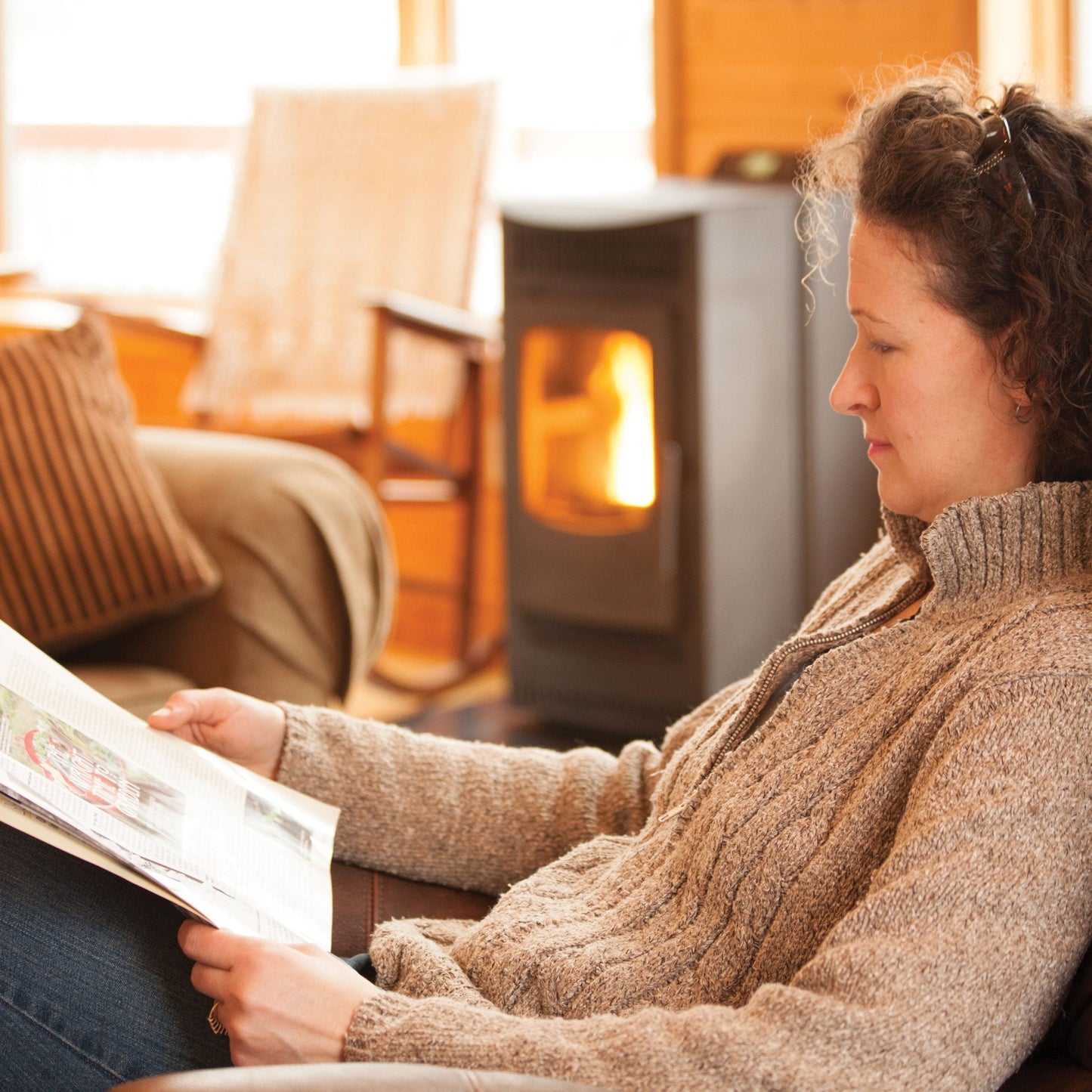 Castle Serenity Wood Pellet Stove