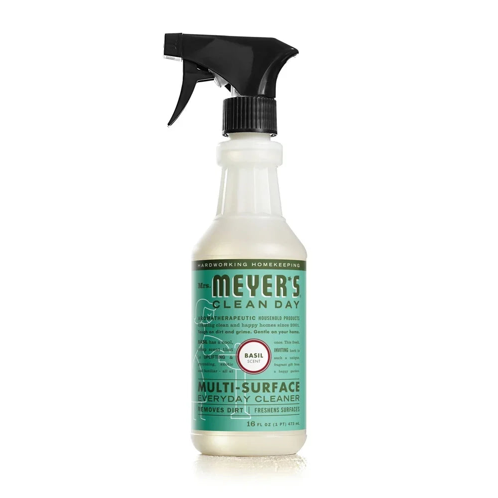 Multi-Surface Cleaner 3 Pack Basil Scent Cleaning Spray Eco-Friendly Cruelty-Free