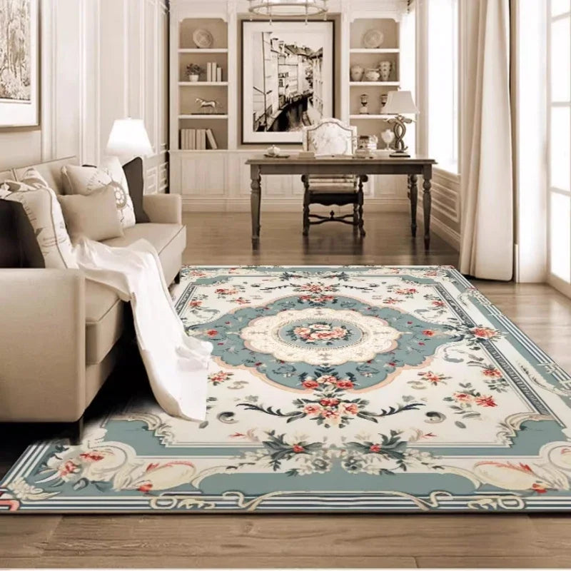 Pastoral Style Carpets for Living Room Bedroom Decor