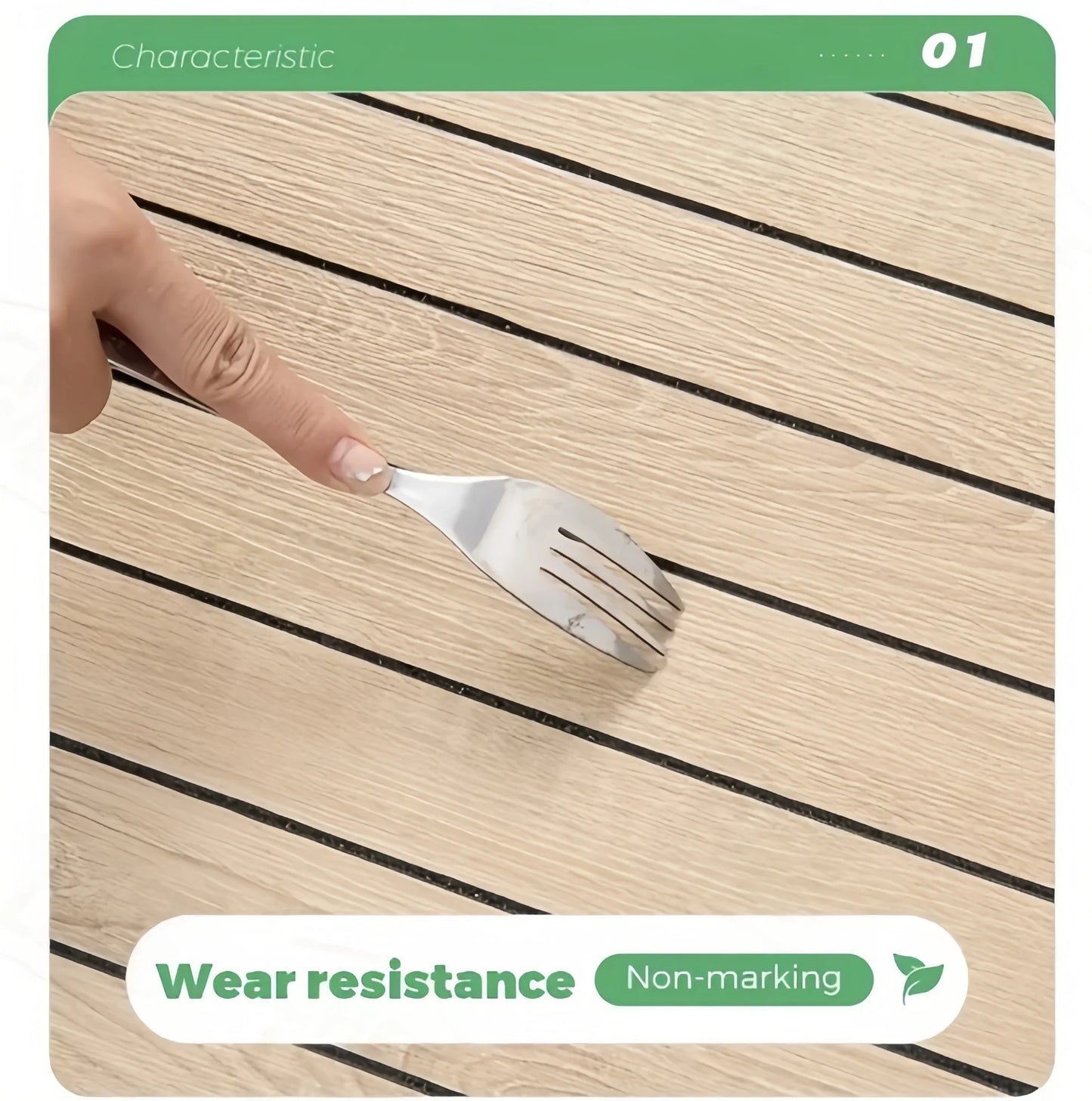 Faux Wood Grain  for Home Decor Peel and Stick Wall Panels