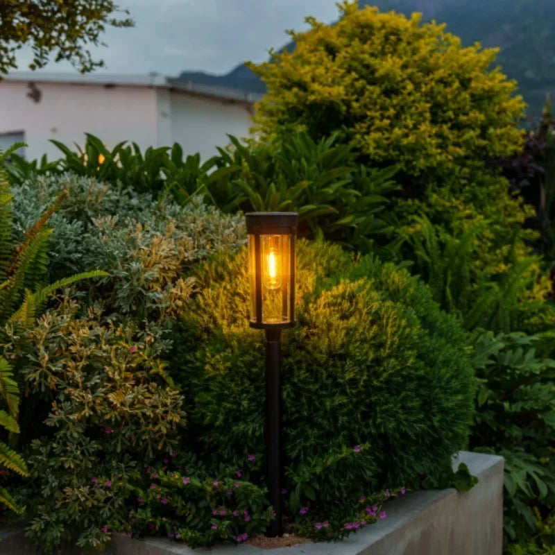 Waterproof LED Solar Lights for Garden Yard Driveway -  Outdoor Landscape Lighting Auto On/Off
