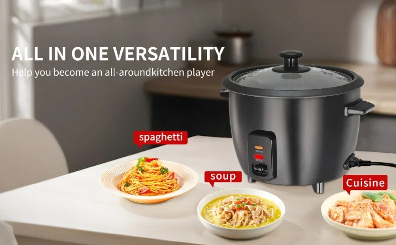 1.8L Household Rice Cooker Multifunctional Mini Small Rice Cooker  Stainless Steel