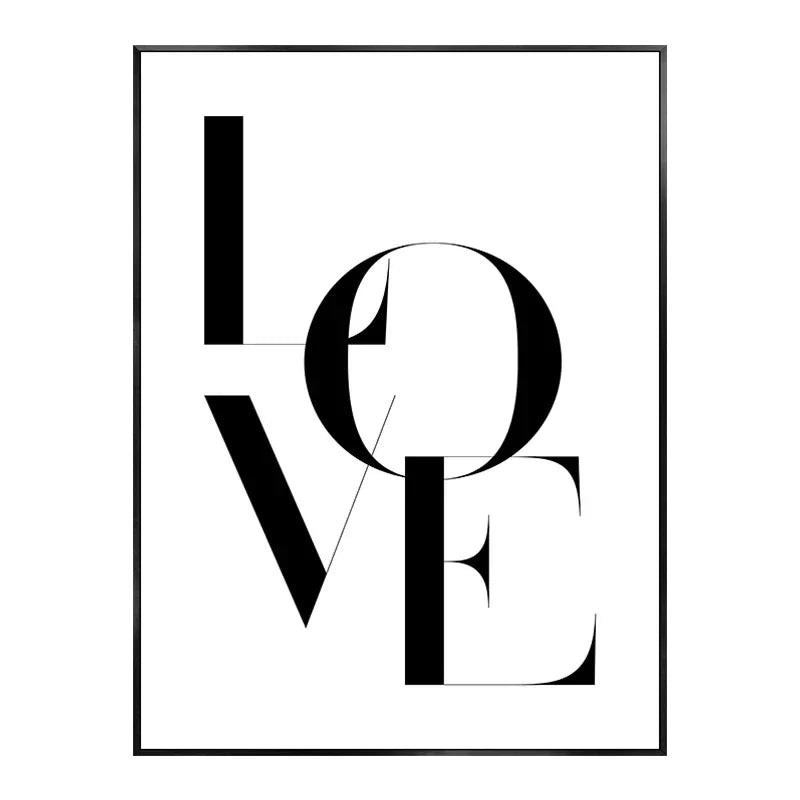 Black White  Family Wall Art