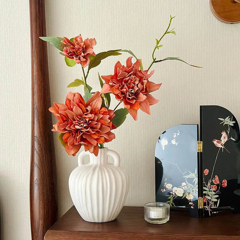 Ceramics Nordic Vase Flower Vase Bedroom Kitchen Tabletop