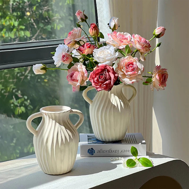 Ceramics Nordic Vase Flower Vase Bedroom Kitchen Tabletop